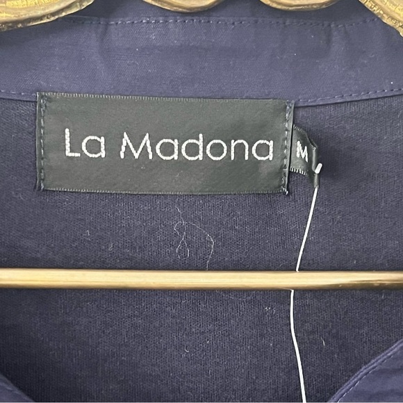 NWT La Madonna collar t-shirt size M - Picture 6 of 6